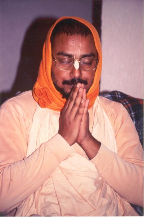 Srila Bhakti Bibudha Bodhayan Goswami Maharaj South France, 1998